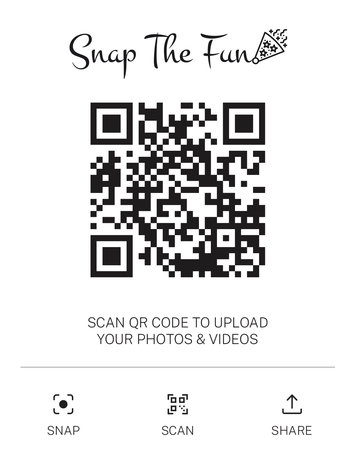 Photo Sharing Signage Kit