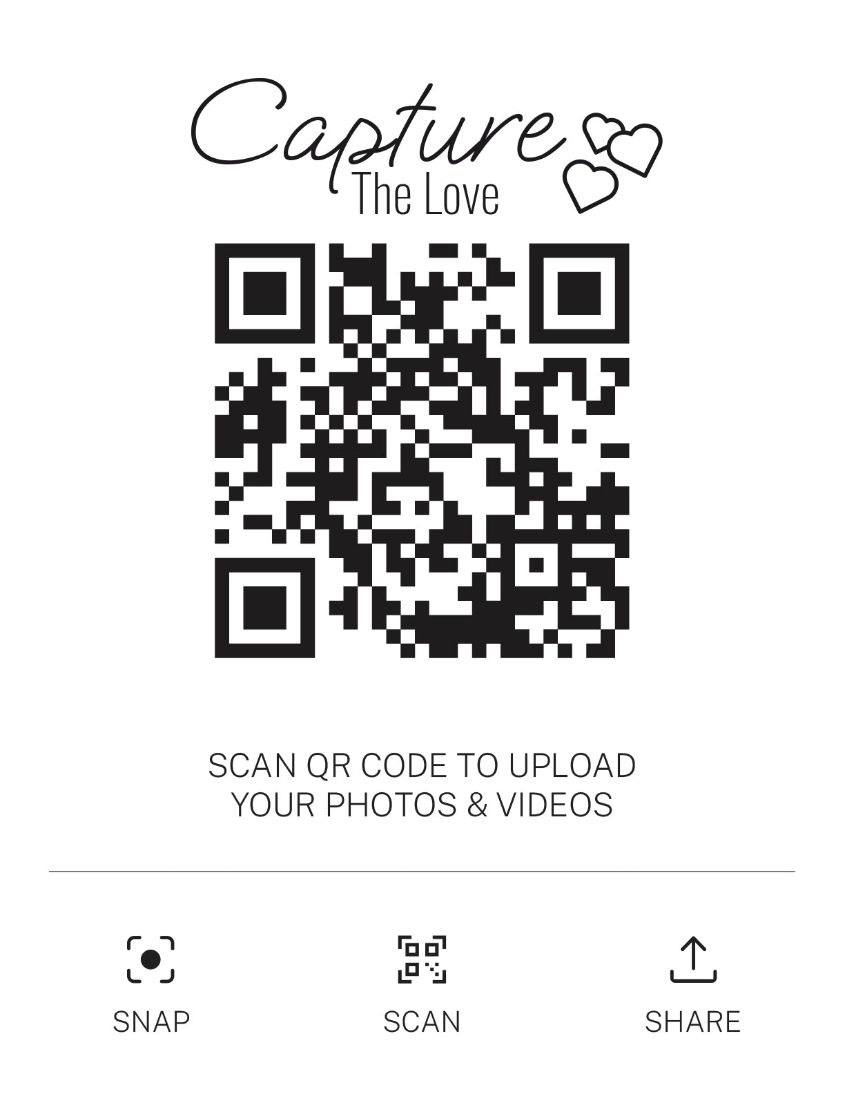 Photo Sharing Signage Kit