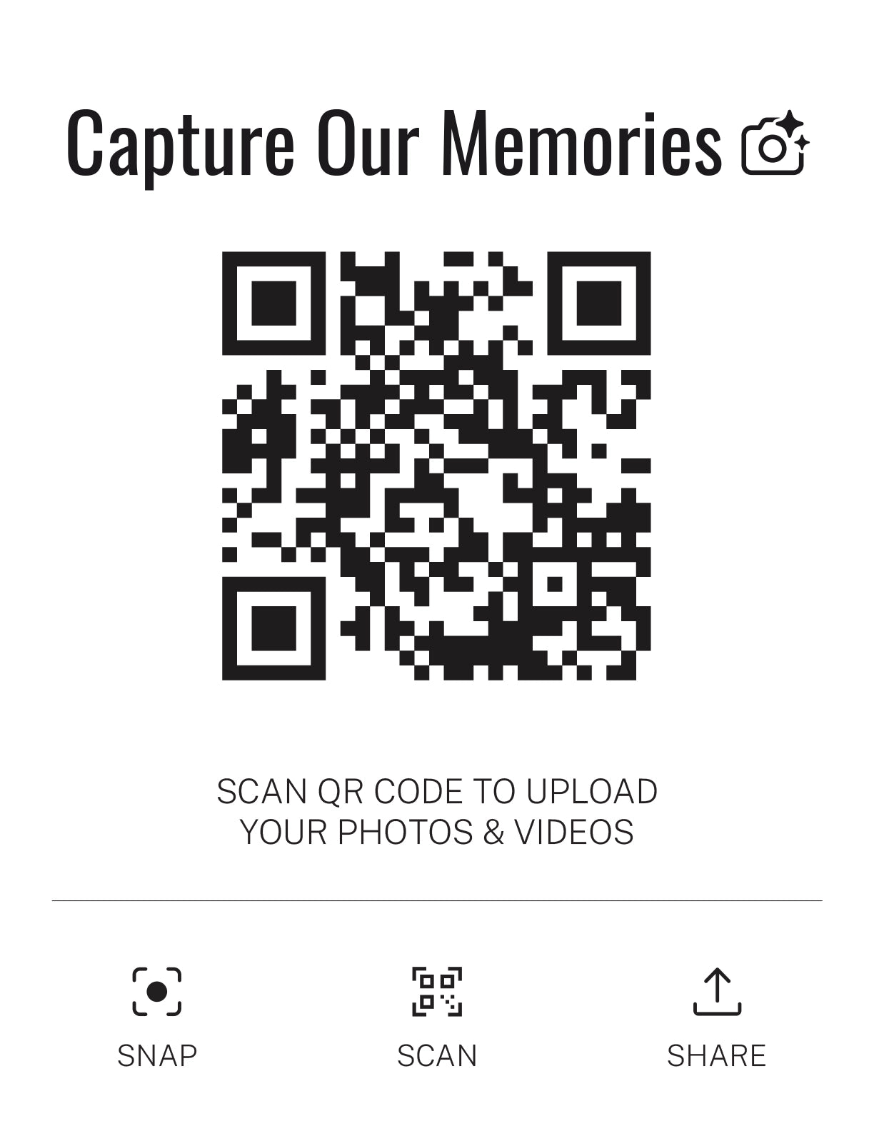 Photo Sharing Signage Kit