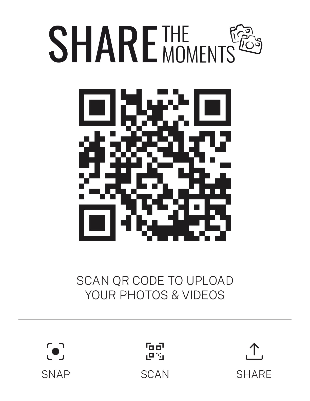 Photo Sharing Signage Kit