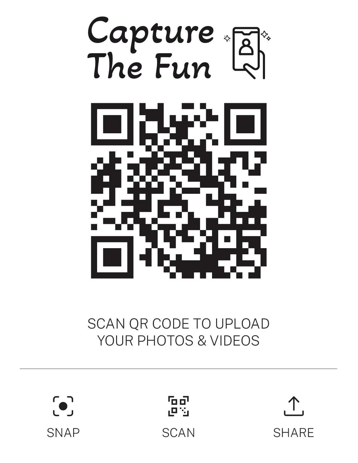 Photo Sharing Signage Kit